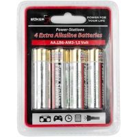 Boker USA AA Alkaline Batteries, Pack of 4