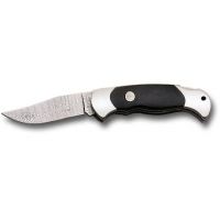 Boker African Ebony Damascus Knife - 7 2/8"Open