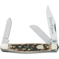Boker USA Appaloosa Bone Stockman Folding Everyday Carry Knife