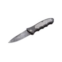 Boker USA Leopard Damast III 42 Collection Folding Knife, 3.81in