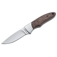 Boker Deluxe Hunter Fixed Blade Knife w/ Sheath - 8.37" Overall Length