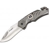 Boker USA Magnum Gray Rescue Folding Knife,3in