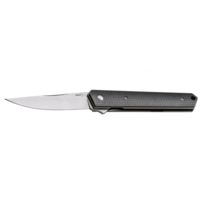Boker USA Plus Kwaiken Flipper Carbon Folding Knife, 3.54in