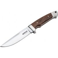 Boker USA Fixed Blade Vollintegral XL Knife, 2in w/ Walnut Handle