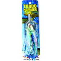 Boone Bait Turbo Hammer Rigged Trolling Lure, 5 1/2in 6/0 Hook
