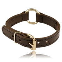 Boston Leather 1 Split Ring K-9 Collars