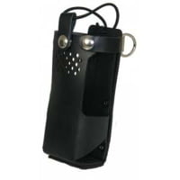 Boston Leather Firefighter's Radio Holder For Motorola Apx 6000/8000 &amp; Apx 6000xe/8000xe