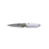 Brighten Blades Gold Not So Heavy Metal Knife w/Case