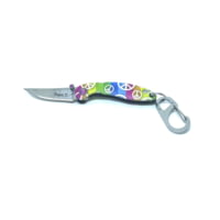 Brighten Blades Peace Keychain Folding Knife