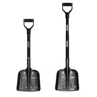 Brooks-Range Sharktooth Compact MiniPro D-Handle Shovel-Smoke
