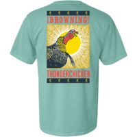 Browning Bg Men's T-shirt Thunder Chicken X-large Mint<