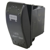 Bulldog Winch LED Light Bar Rocker Switch
