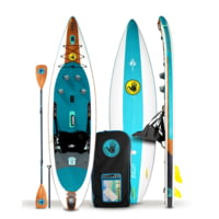 Aquapac Bullet 10'6 Inflatable Kayak - Teal/Wood EC8C97BA