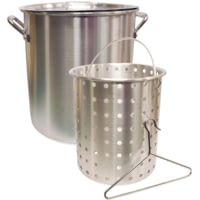 Camp Chef 24 Quart Aluminum Fry Pot &amp; Basket