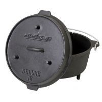 Camp Chef 12in Cast Iron Deluxe Dutch Oven