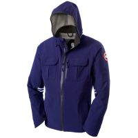 Canada Goose Moraine Shell Jacket - Mens-Pacific Blue-