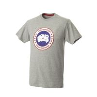 Canada Goose T-Shirt - Men's-Heather Grey-Small