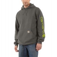 Carhartt Midweight Signature Sleeve Logo Hooded Sweatshirt - Men's
