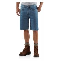 Carhartt Five Pocket Denim Short - Men's-Light Classic Wash-34 Waist