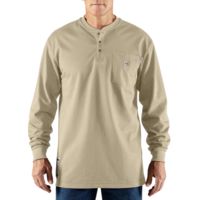 Carhartt Flame-Resistant Force Cotton Long Sleeve Henley - Men's