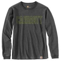 Carhartt M Workwear Block Logo Graphic Long Sleeve T-Shirt - Men's