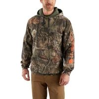 Carhartt MidWeight Camo Sleeve Logo Hooded Sweatshirt - Men's