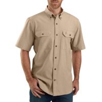 Carhartt Midweight Short-Sleeve Button-Front Shirt - Men's