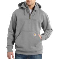 Carhartt Rain Defender Paxton Heavyweight Hooded Zip Mock Sweatshirt for Mens