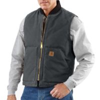 Carhartt Arctic-Quilt Lined Sandstone Vest - Mens