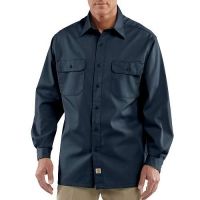 Carhartt Twill Long Sleeve Work Shirt for Mens