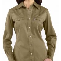 Carhartt Work Wash Twill Snap Front Shirt - Women's