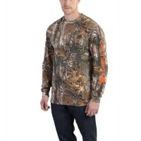 Carhartt Workwear Gphc Camo Long Sleeve T-Shirt for Mens