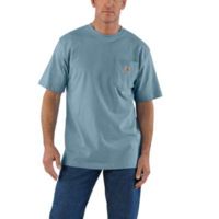 Carhartt Workwear Pkt Short Sleeve Henley MW Jersey Org Fit - Men's