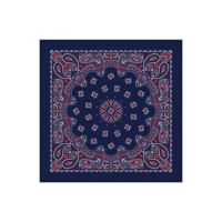 Carolina Manufacturing Red White Blue Black Bandanas