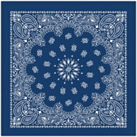 Carolina Manufacturing Red/blue/white/black Bandanas