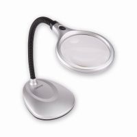 Carson DeskBrite 200 Magnifier Loupe Desk Lamp w/ Spot Lens