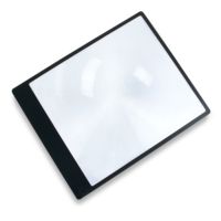 Carson MagniSheet 2x Full Size Page 10.75 in x 8.25 in Big Magnifier Loupe/ Large Loupe DM-11