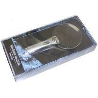 Carson MH-95 Chrome RimFree 2x LED-Lighted Rimless Magnifier / Loupe