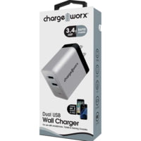 Chargeworx 2 USB Ports Wall Charger