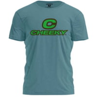 Cheeky Fishing Green Logo T-Shirt - Men's
