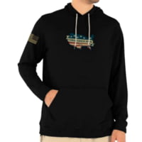 Christensen Arms Flag Map Hoodie - Mens