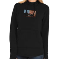 Christensen Arms Flag Silhouette Hoodie - Womens