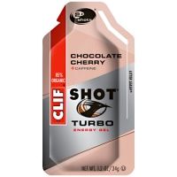 Clif Shot Turbo Chocolate Cherry Energy Gel-24 Pack