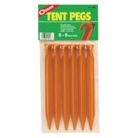 Coghlans Tent Pegs Six Pack Card 9496