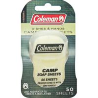 Coleman Outdoor Biodegradable Soap Sheets
