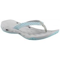 Columbia Suntech Vent Flip PFG Sandal - Women's-Blue/Grey-Medium-8 US