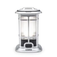 Core Equipment 1000 Lumen Warm LED Patio Lantern with Candlelight Mode