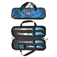 Cuda 6 pc Fillet Knife Set w/1 Heavy Duty Case