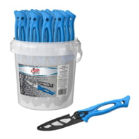 Cuda 4in Bait/Utility Knives with Blade Covers Bucket of 24 pcs