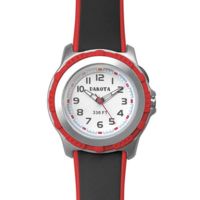 Dakota Watches Dakota Kid's Mini Stingray El Watch, Black/Red